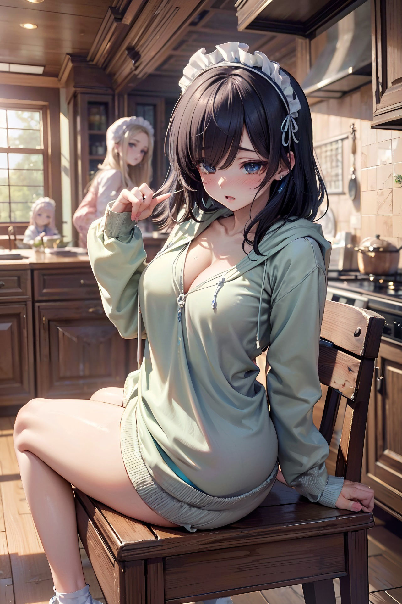 オフの日のメイドさんたち