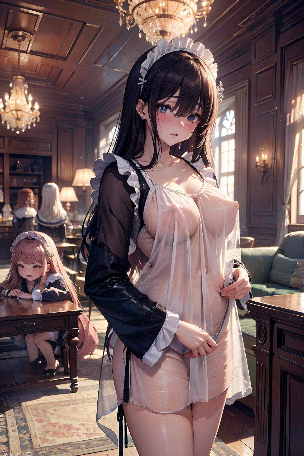 オフの日のメイドさんたち