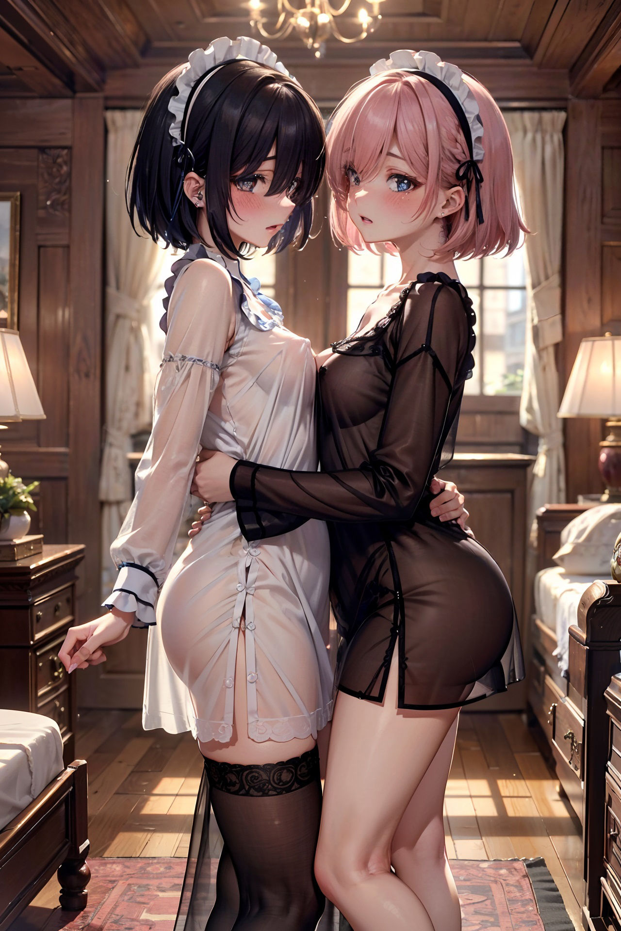 オフの日のメイドさんたち