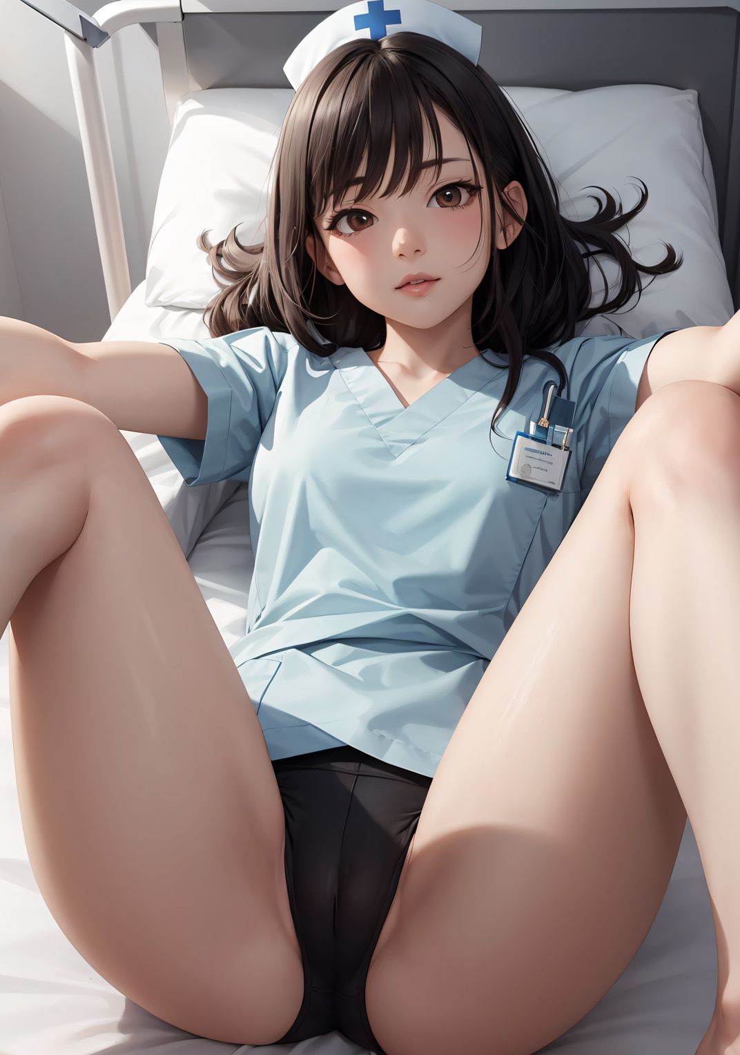 【美少女看護師AIイラスト集】AI NURSE MODE【PNG276枚/PDF付】