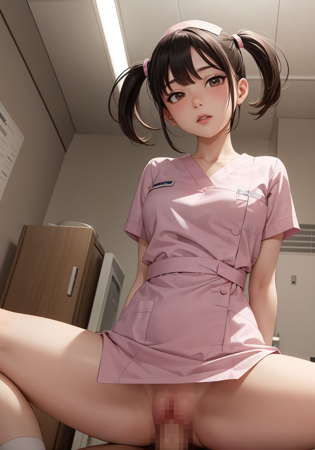 【美少女看護師AIイラスト集】AI NURSE MODE【PNG276枚/PDF付】