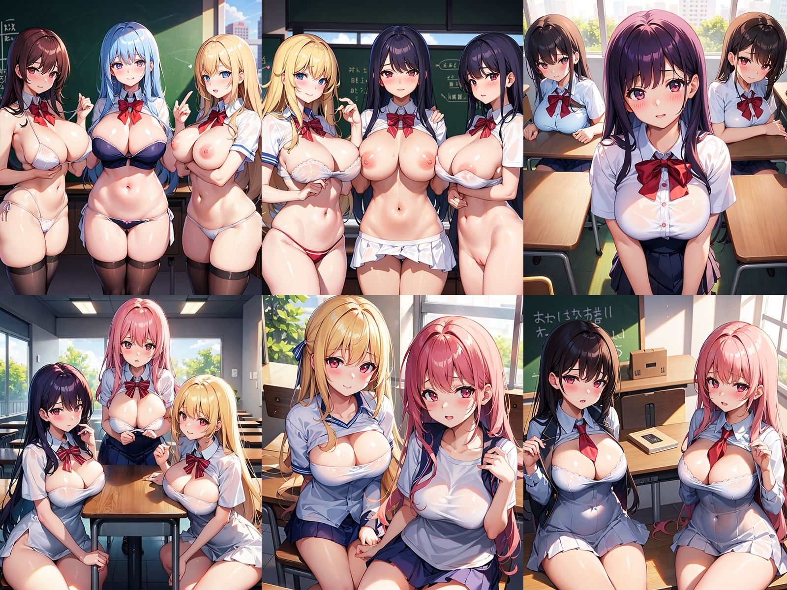 俺だけのJKハーレムパラダイスをつくってみた