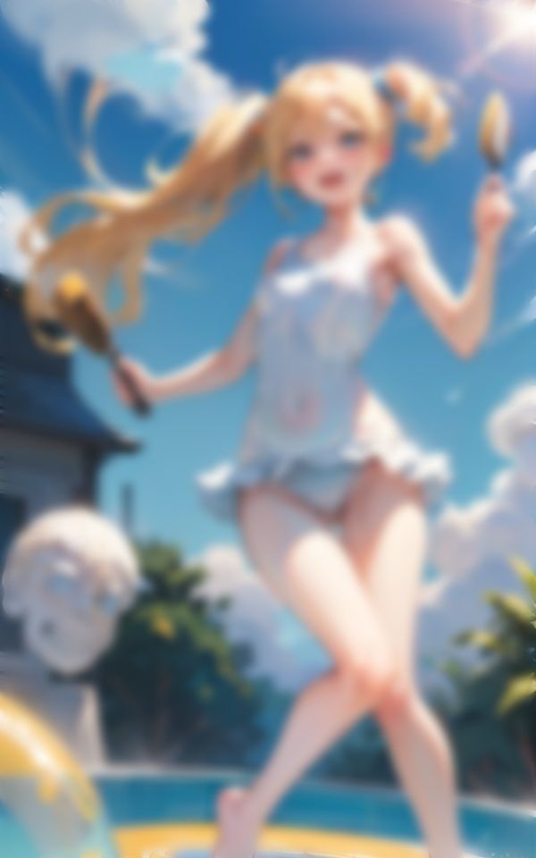 白スク水の魔法少女VOL.2