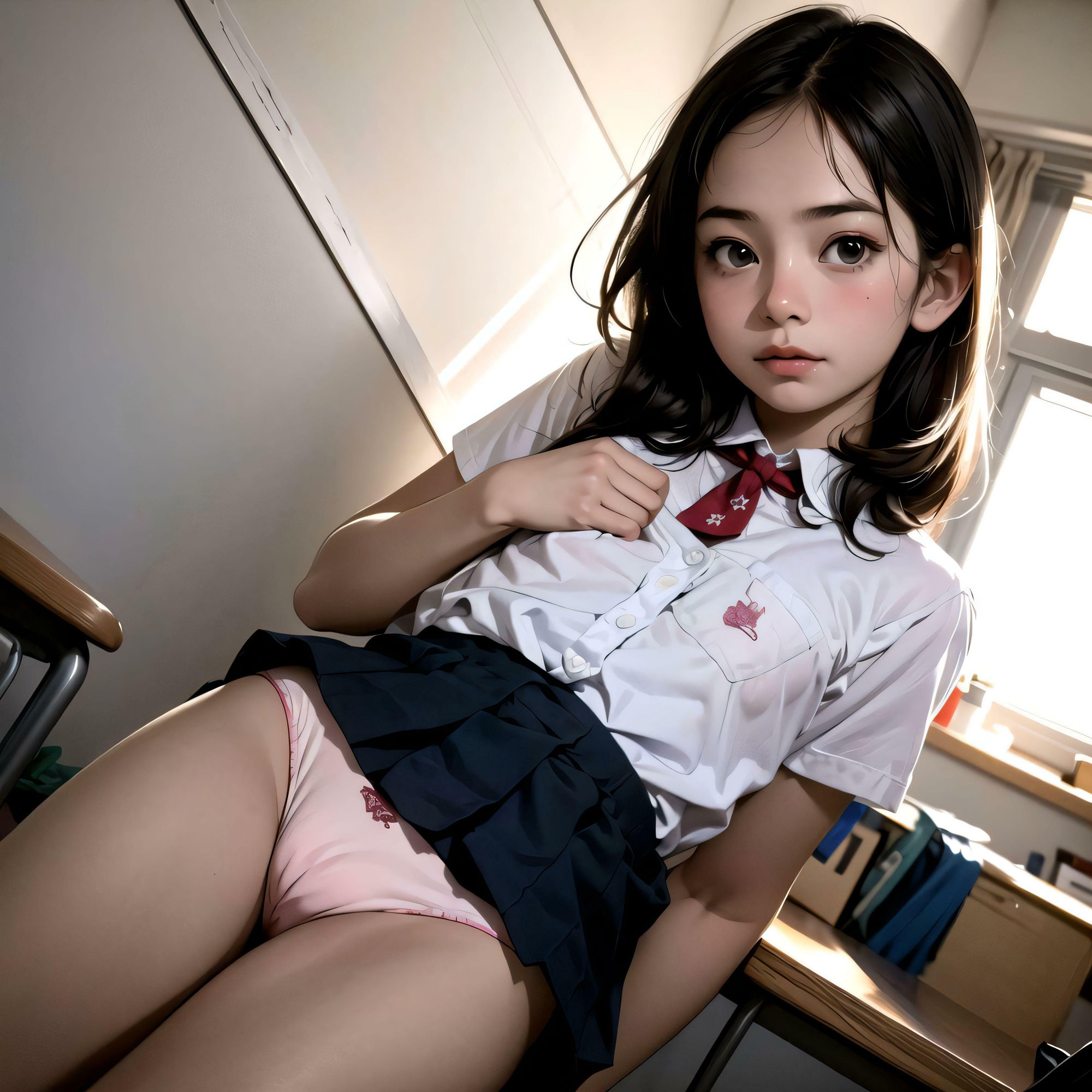 パンツ見たい人この指とまれ