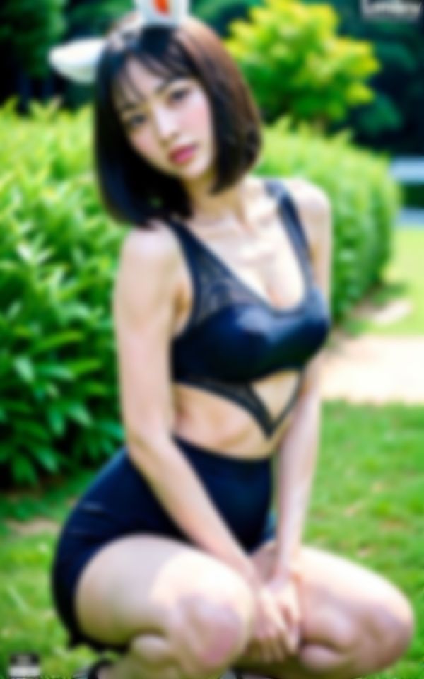 エロすぎるコスプレ美女の大胆露出撮影会