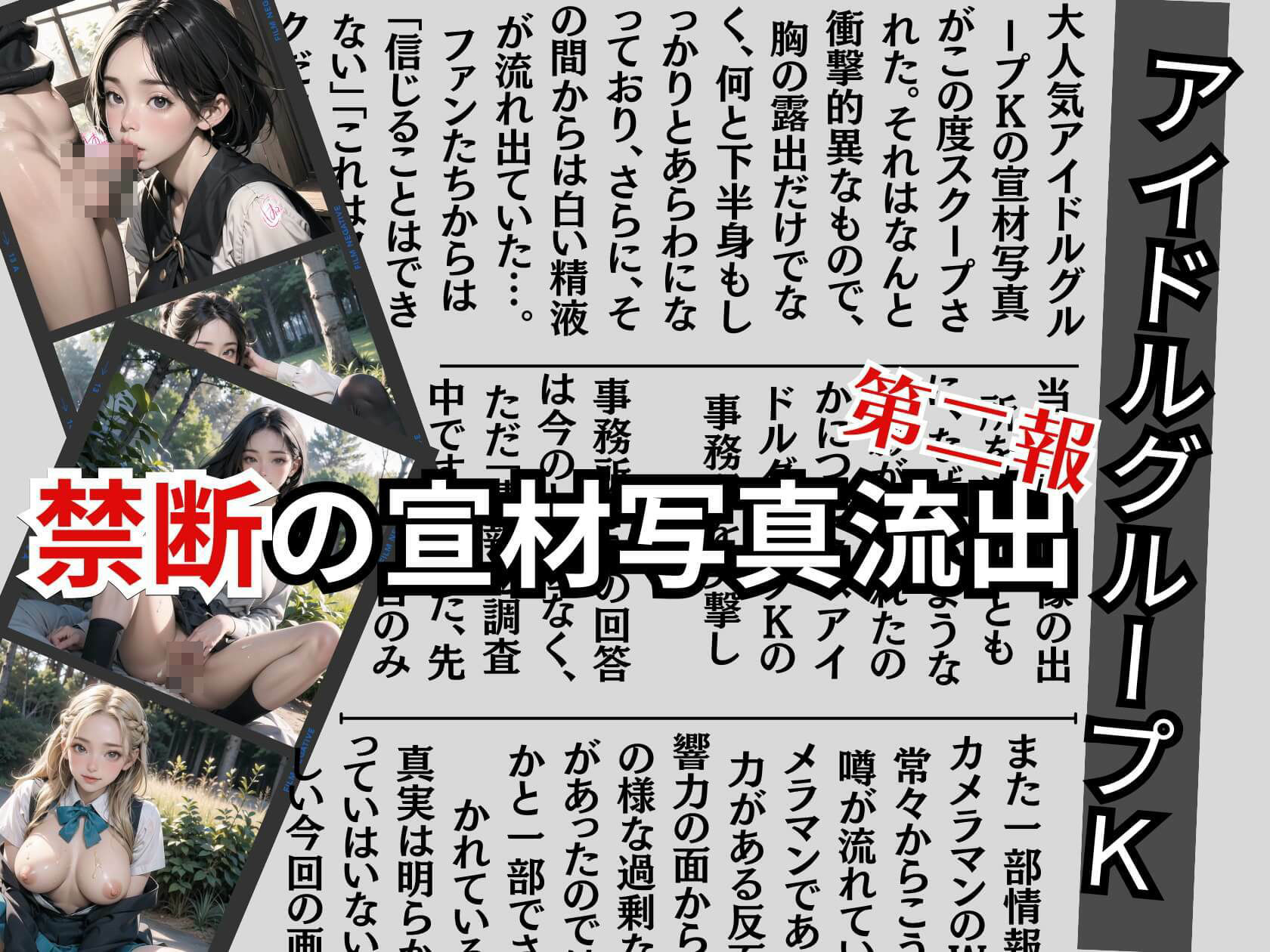 アイドルJK禁断写真の流出第二報【豪華200人の衝撃事実が発覚!】