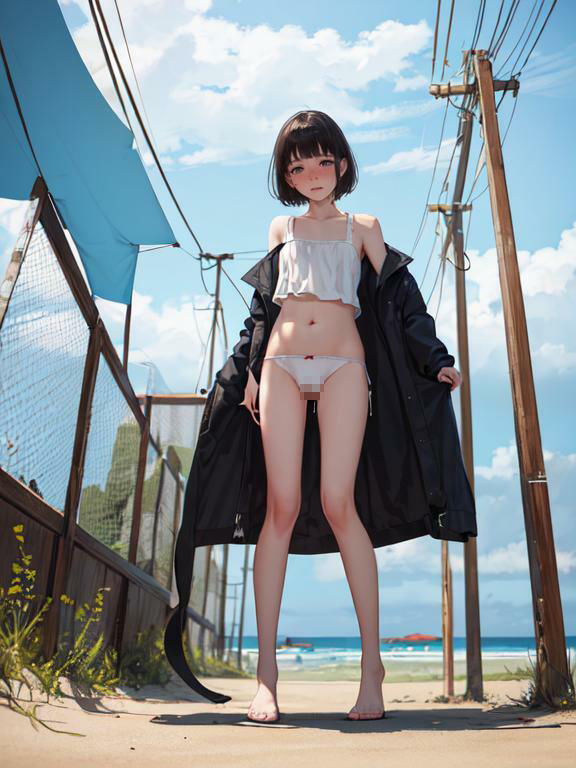 AI美少女 あるJKの羞恥な日常