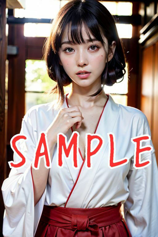 ビッチな巫女バイト女子学生が神社で罰当たりな破廉恥行為SNS配信