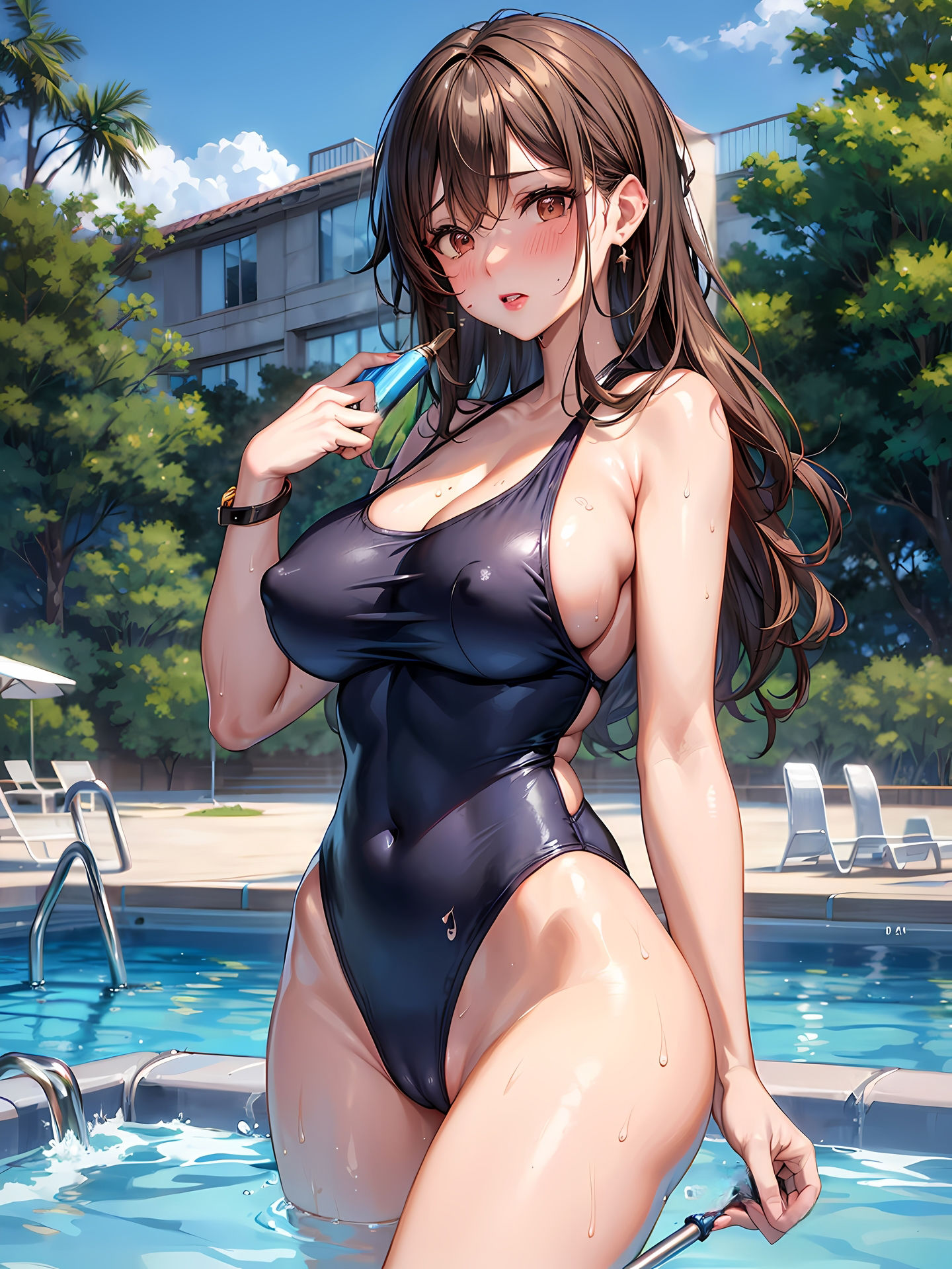 隣人（無職童貞ニート）に不倫現場を見られてしまった人妻のCG集