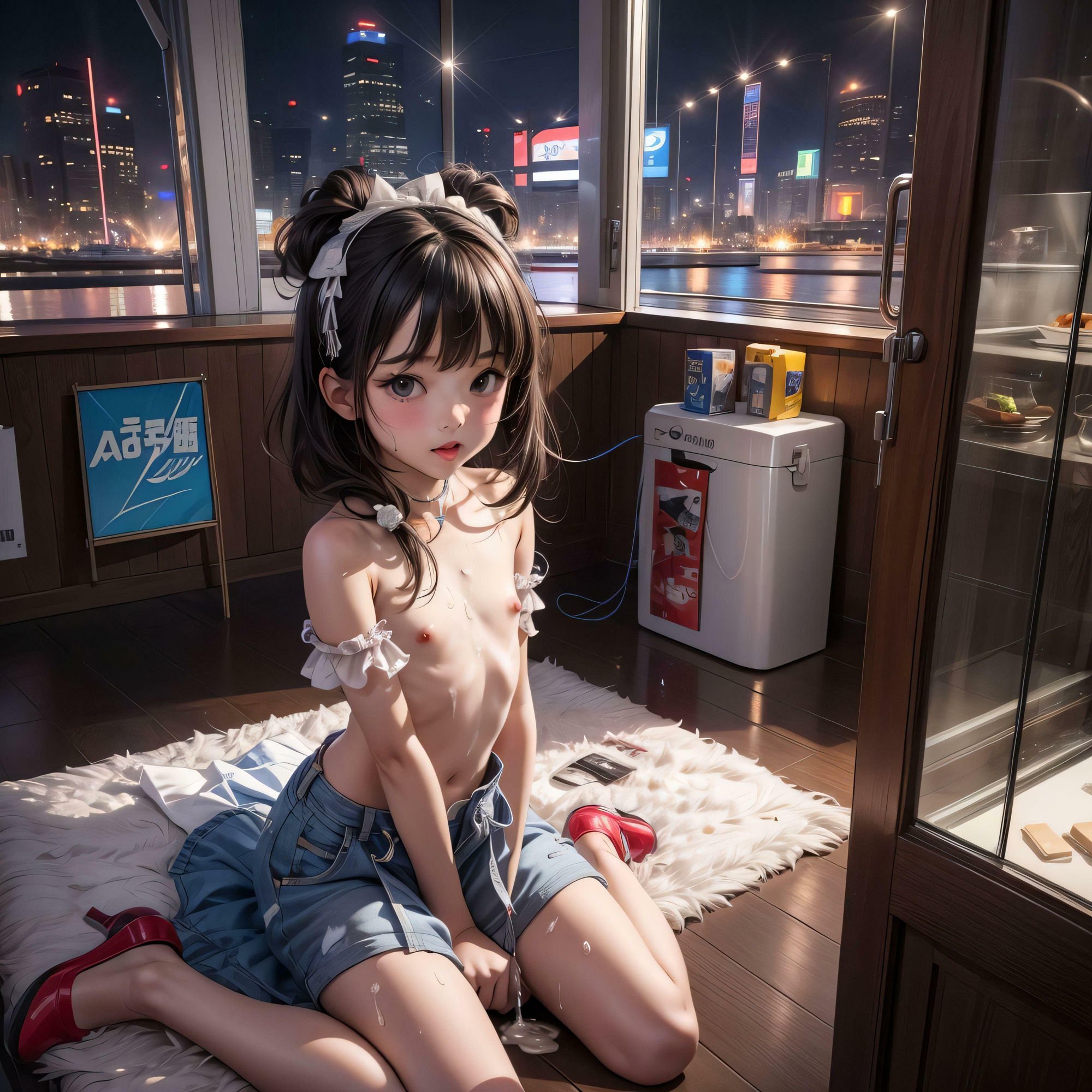 ジュ○アアイドル 性の課外ライブ