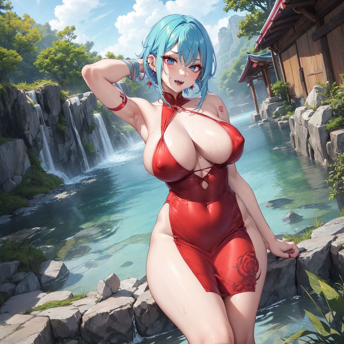 とにかく谷間が見たい！着衣巨乳CG集2