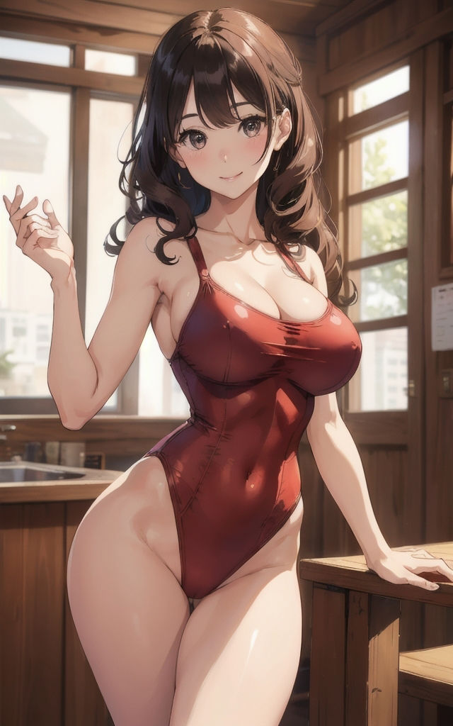 魅惑のレオタード美女CG集【AIイラスト集】