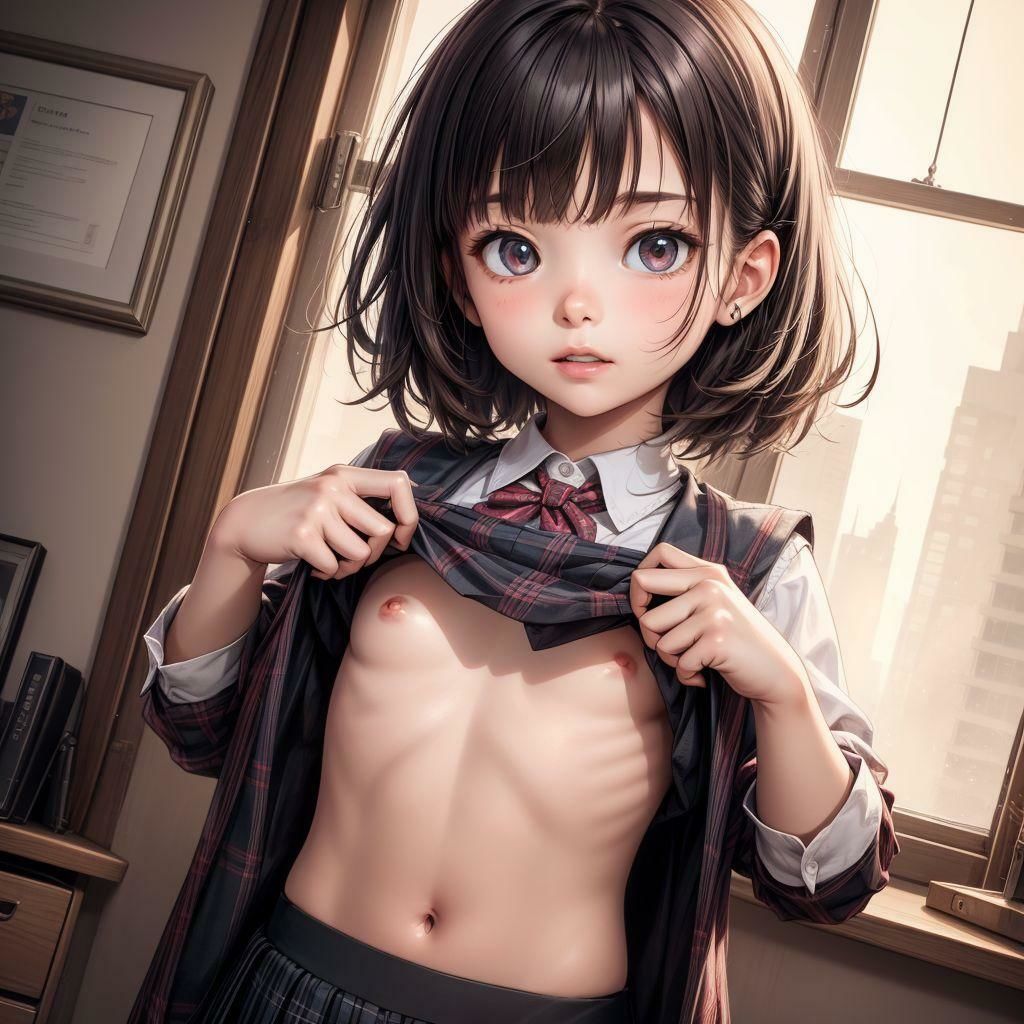 こんなに綺麗な ちっぱいがみられるなんて