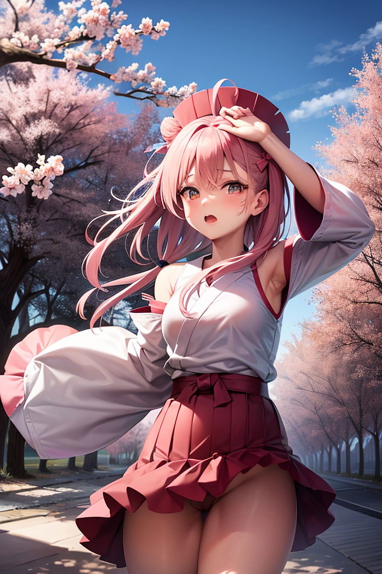 【ROCG024】ピンク髪美少女ぷりぷり美少女騎乗位セックス桜美少女★約210枚★1280x1920