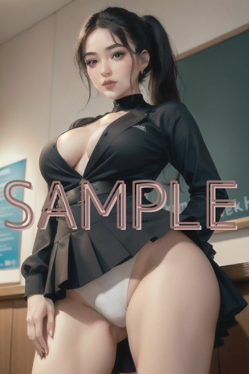 バレたらヤバい状況に興奮する変態痴女教師