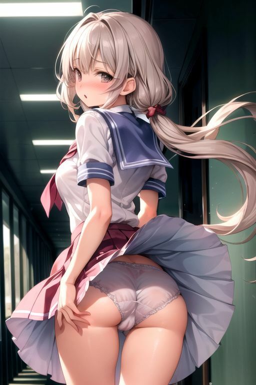 悪戯な風になって制服少女のスカートをめくりたい