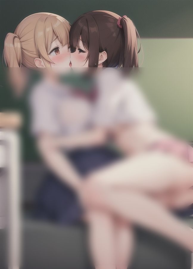 発展場れず|学校でえっちにレズる