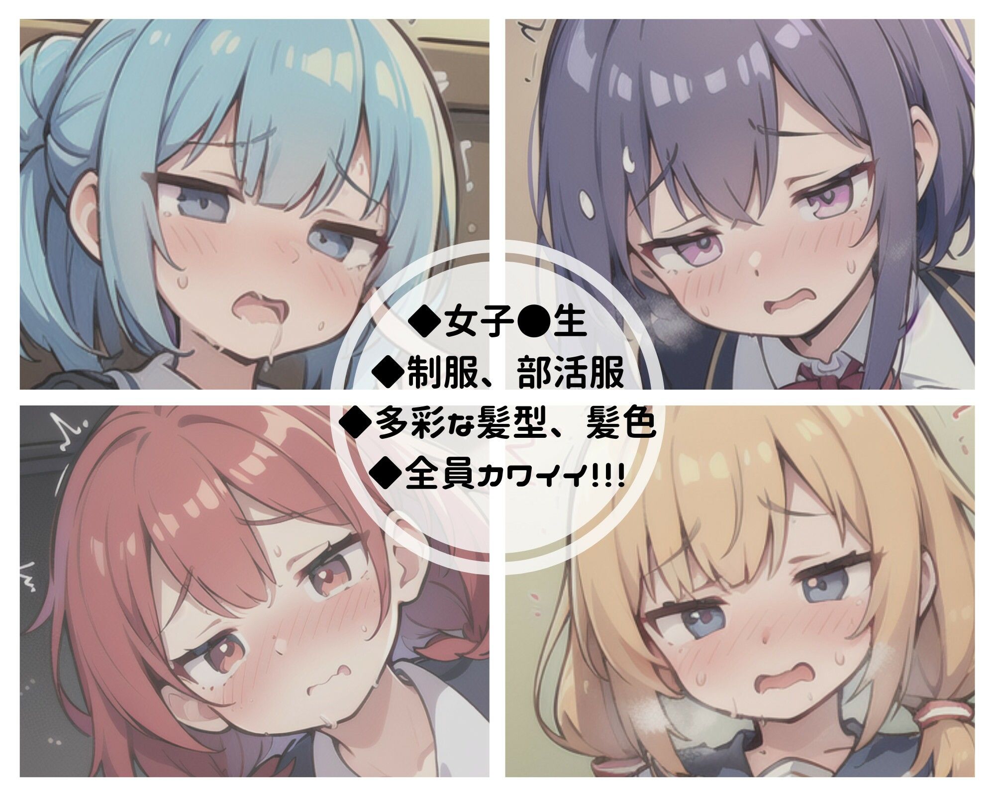 エロ顔JK？ジト目ちゃんオ〇ニー集