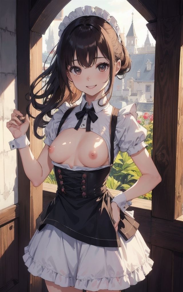 可愛いメイドたちの誘惑【AIイラスト集】