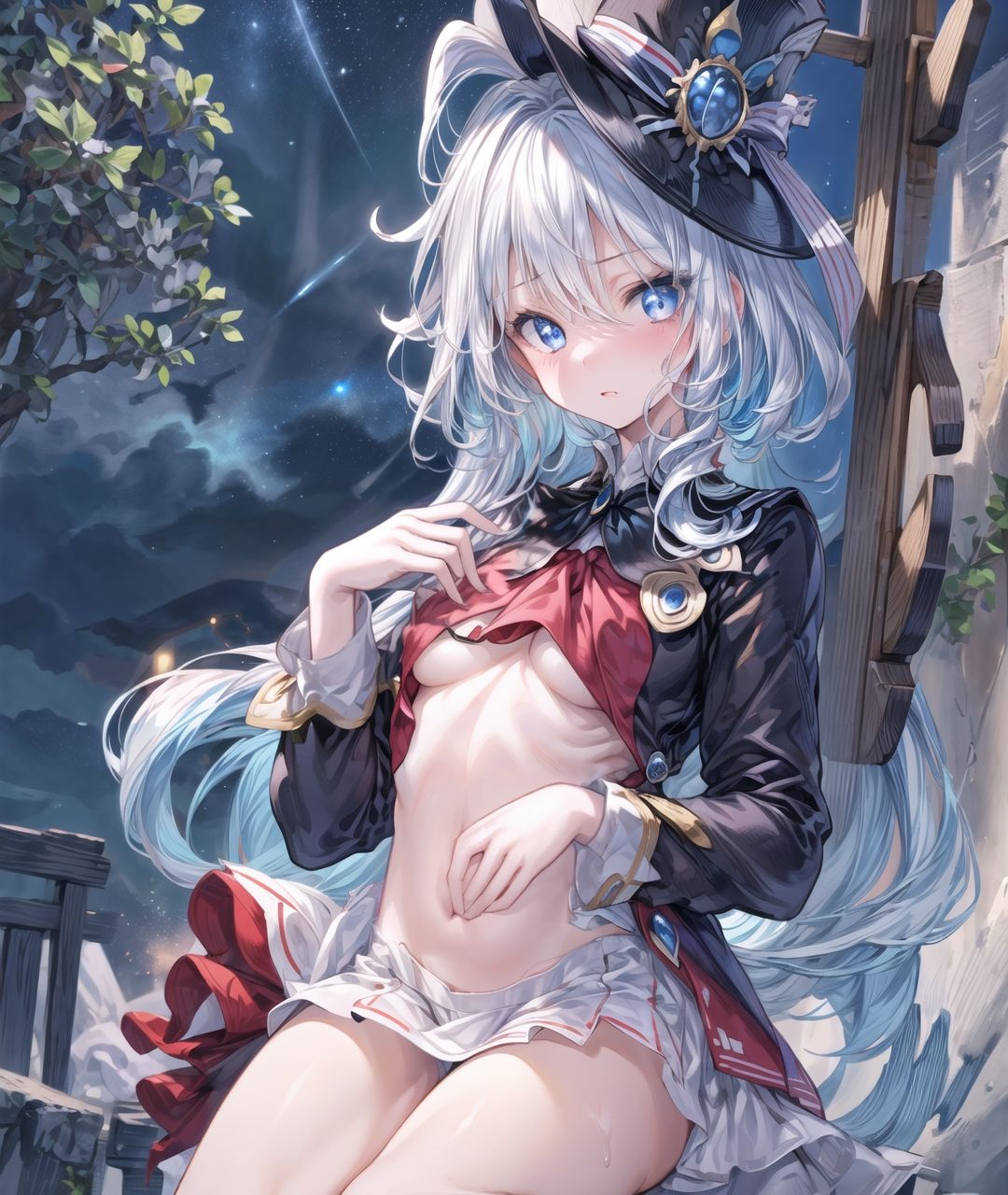 美少女たちのひととき・フリ〇ナ＆珊瑚〇心海（原神）