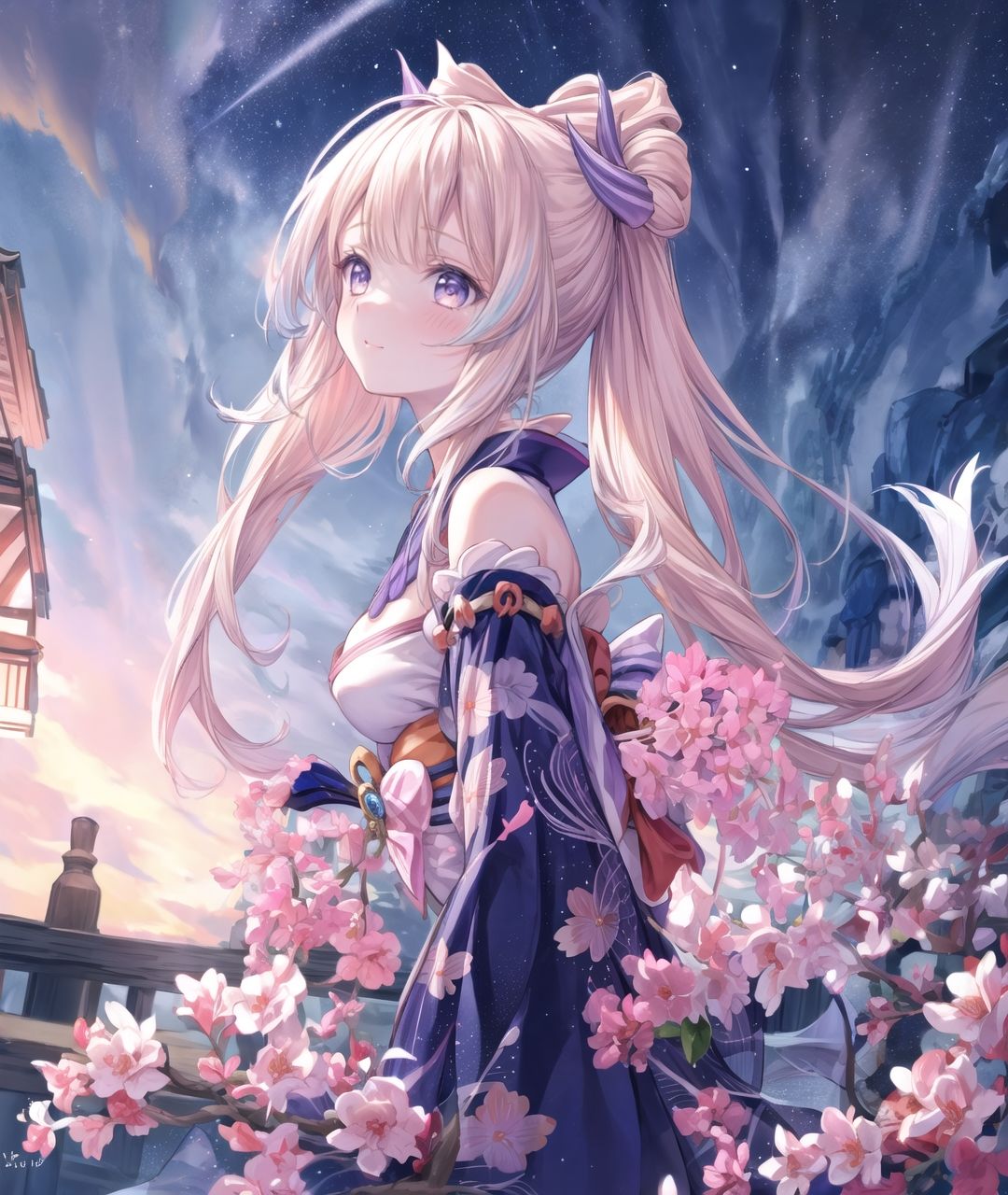 美少女たちのひととき・フリ〇ナ＆珊瑚〇心海（原神）