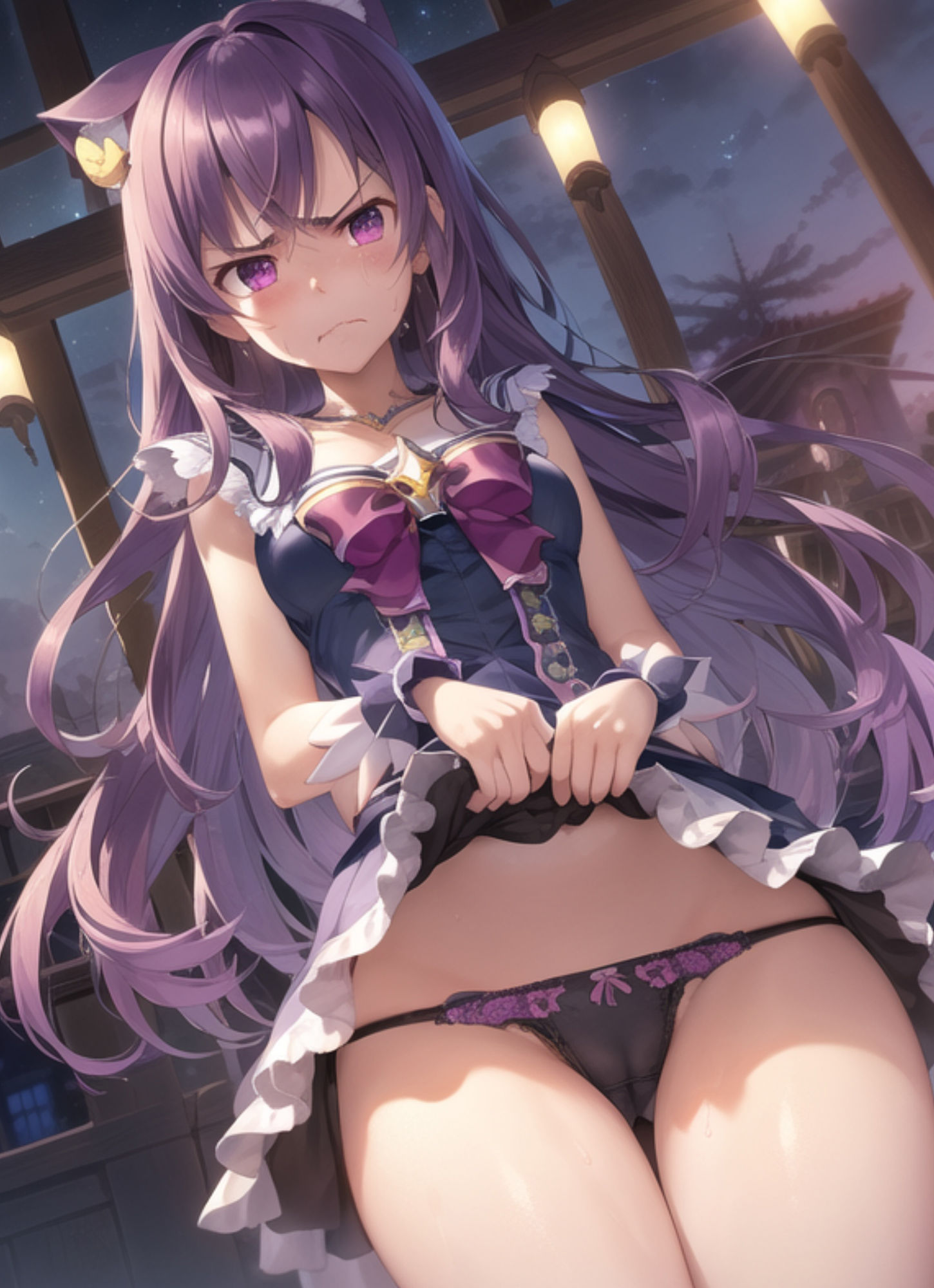 嫌な顔してパンツ見せてくれる女の子〜市街編〜