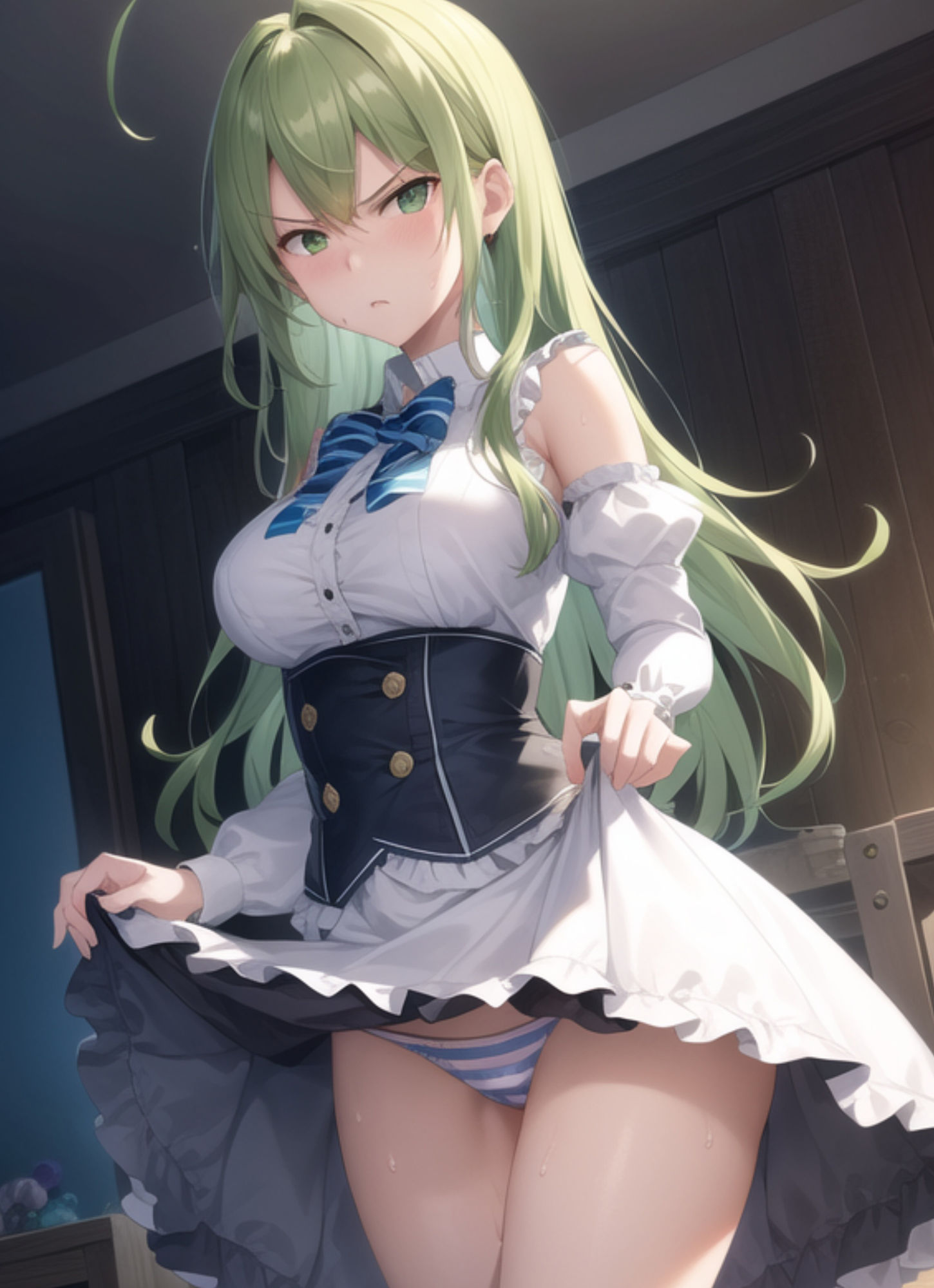 嫌な顔してパンツ見せてくれる女の子〜市街編〜