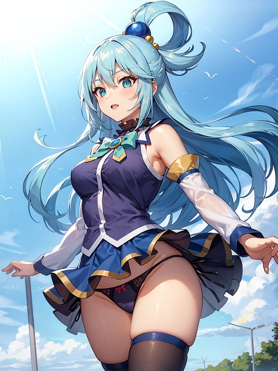 この素晴らし〇世界に祝福を！ ア〇ア パンチラ集