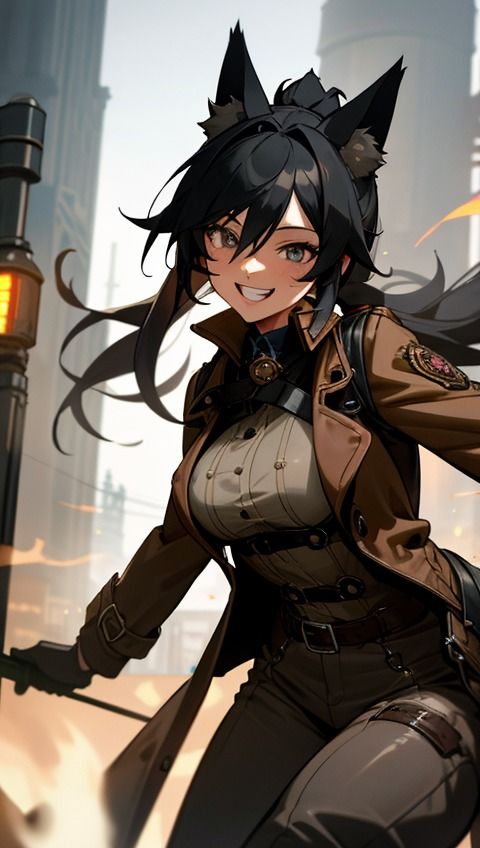 ネオンシティのキツネ