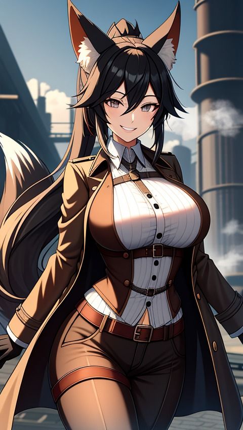 炎の狐のコスプレ・クイーン