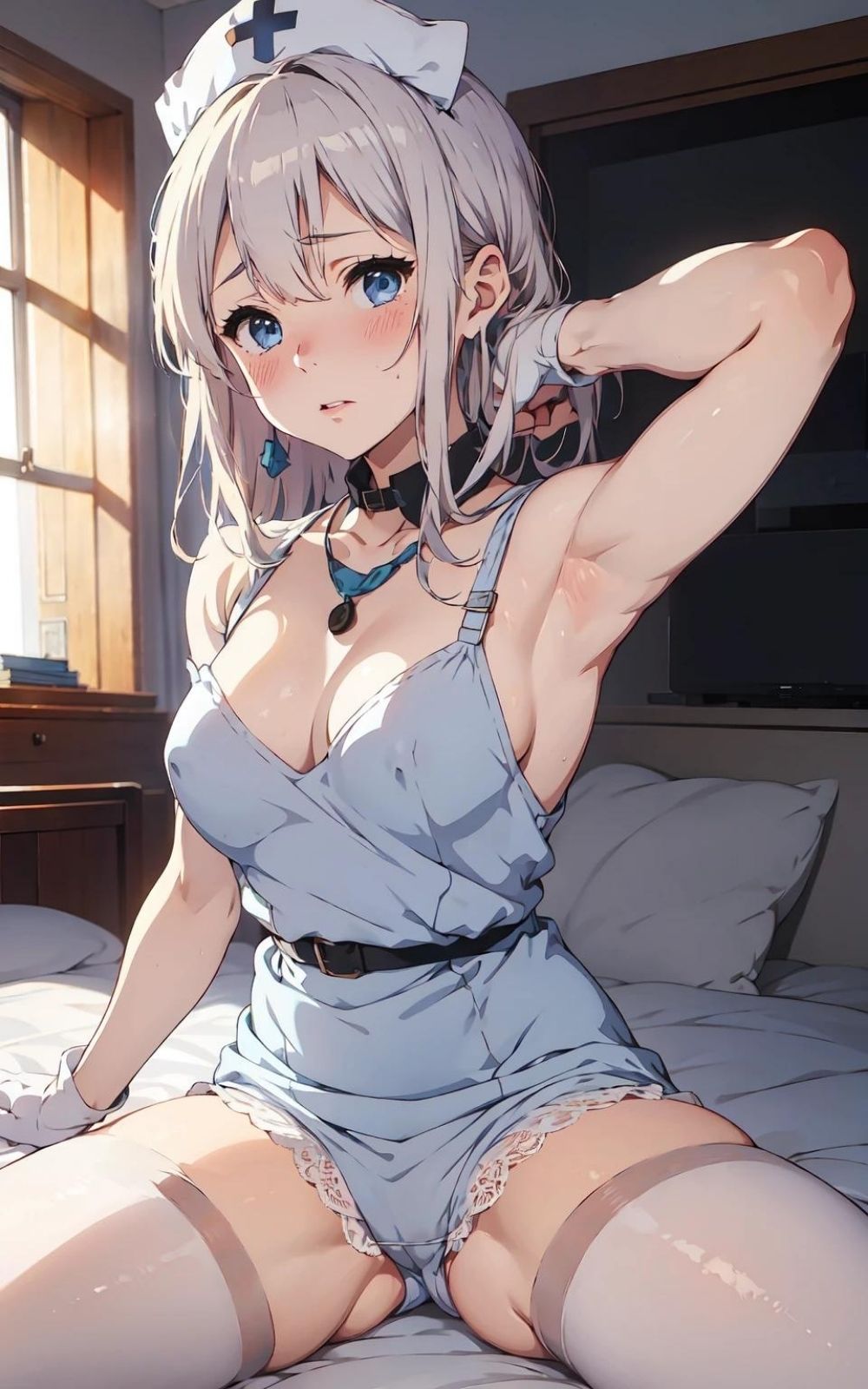 【美少女研究本】美人ナースのエロエロしんさつ