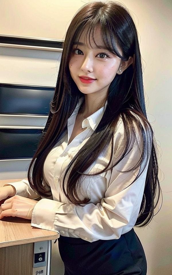 新人とオフィスで