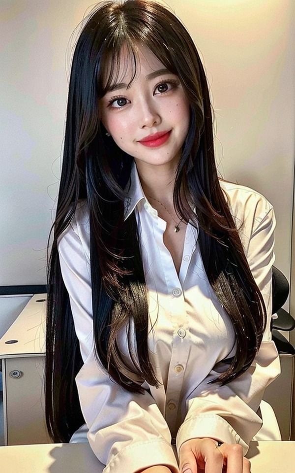 新人とオフィスで