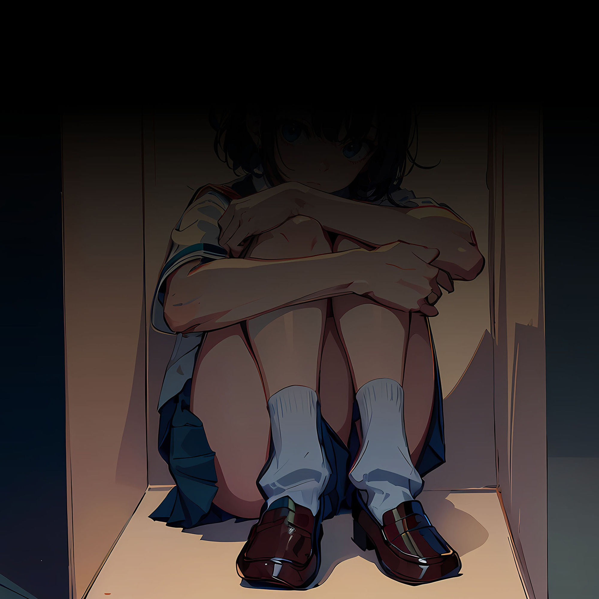 出荷される女の子 〜拘束×箱詰め〜