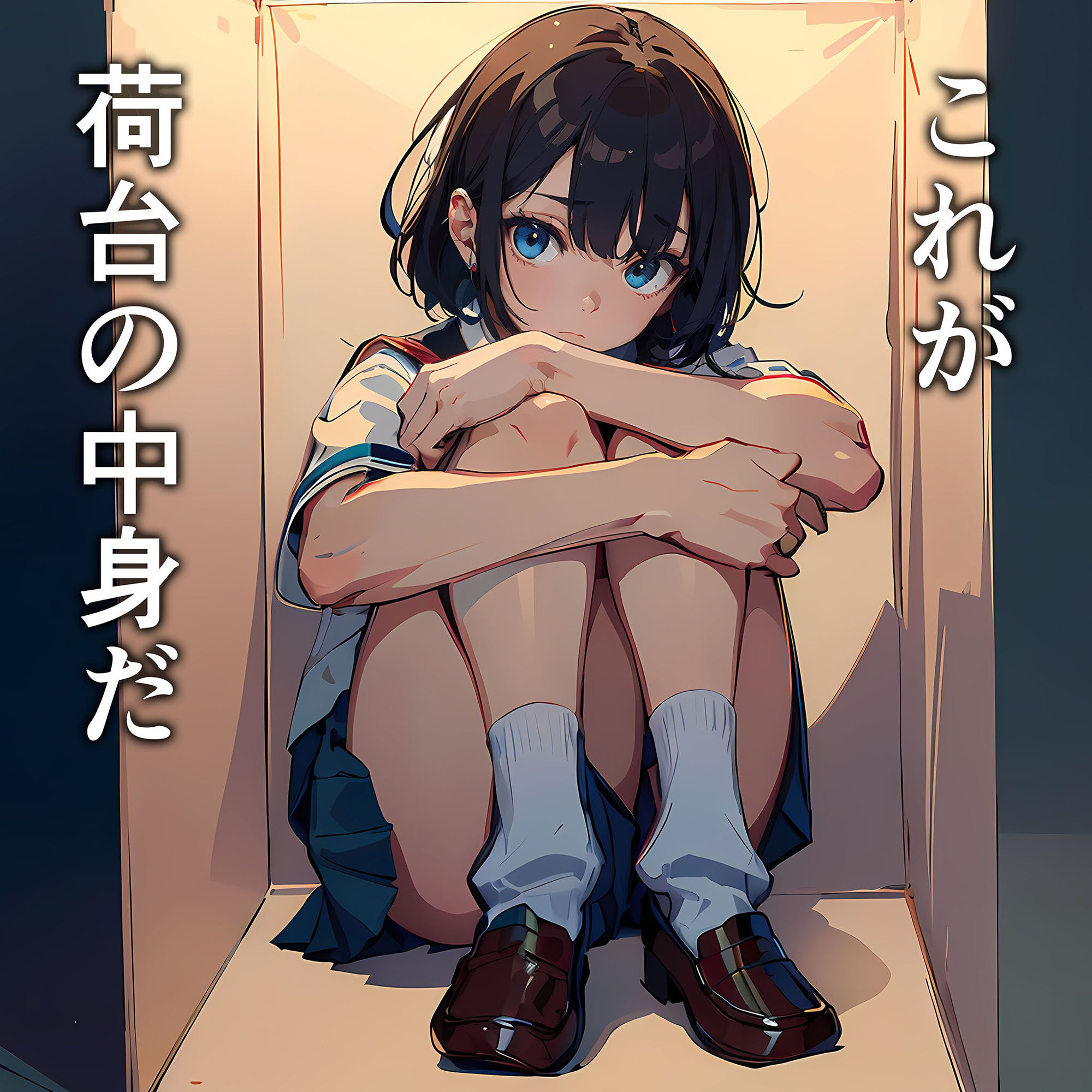 出荷される女の子 〜拘束×箱詰め〜