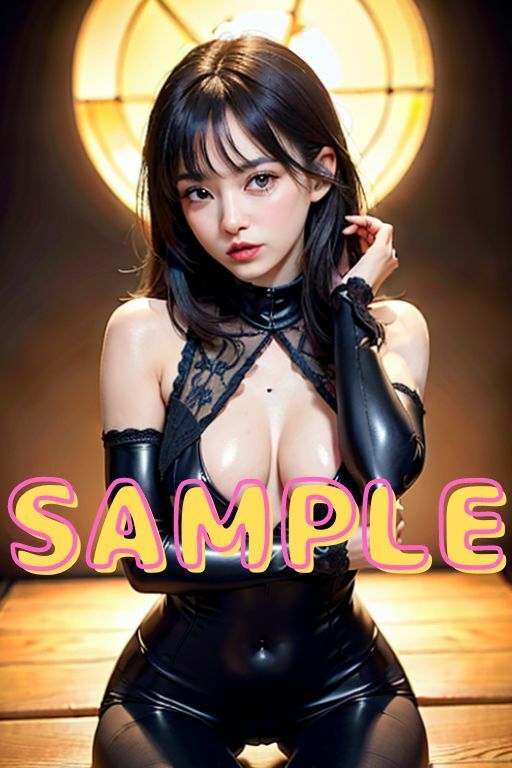ドエロいボディースーツで年下男を誘惑する人妻