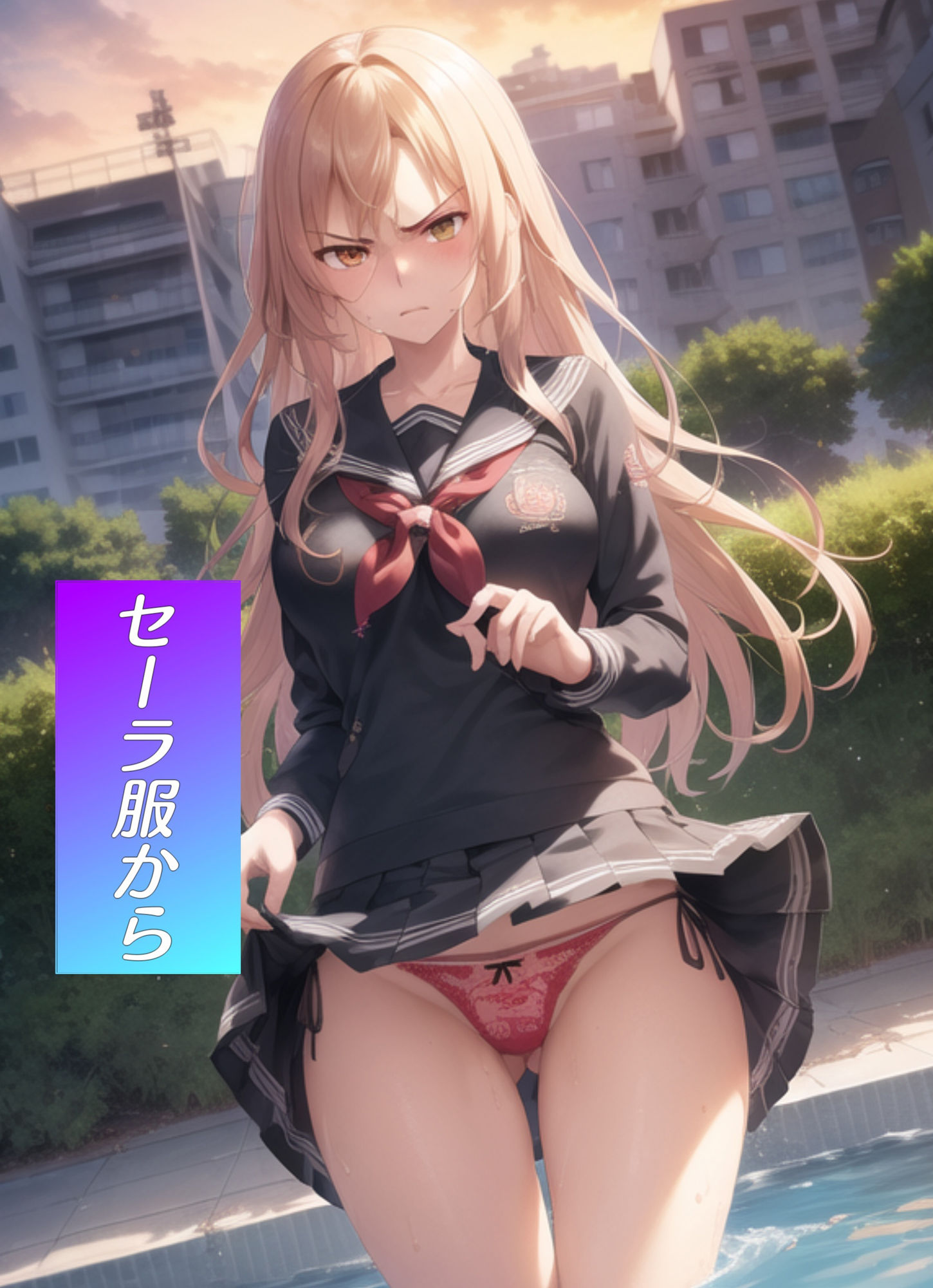 嫌な顔してパンツ見せてくれる女の子〜学園編〜