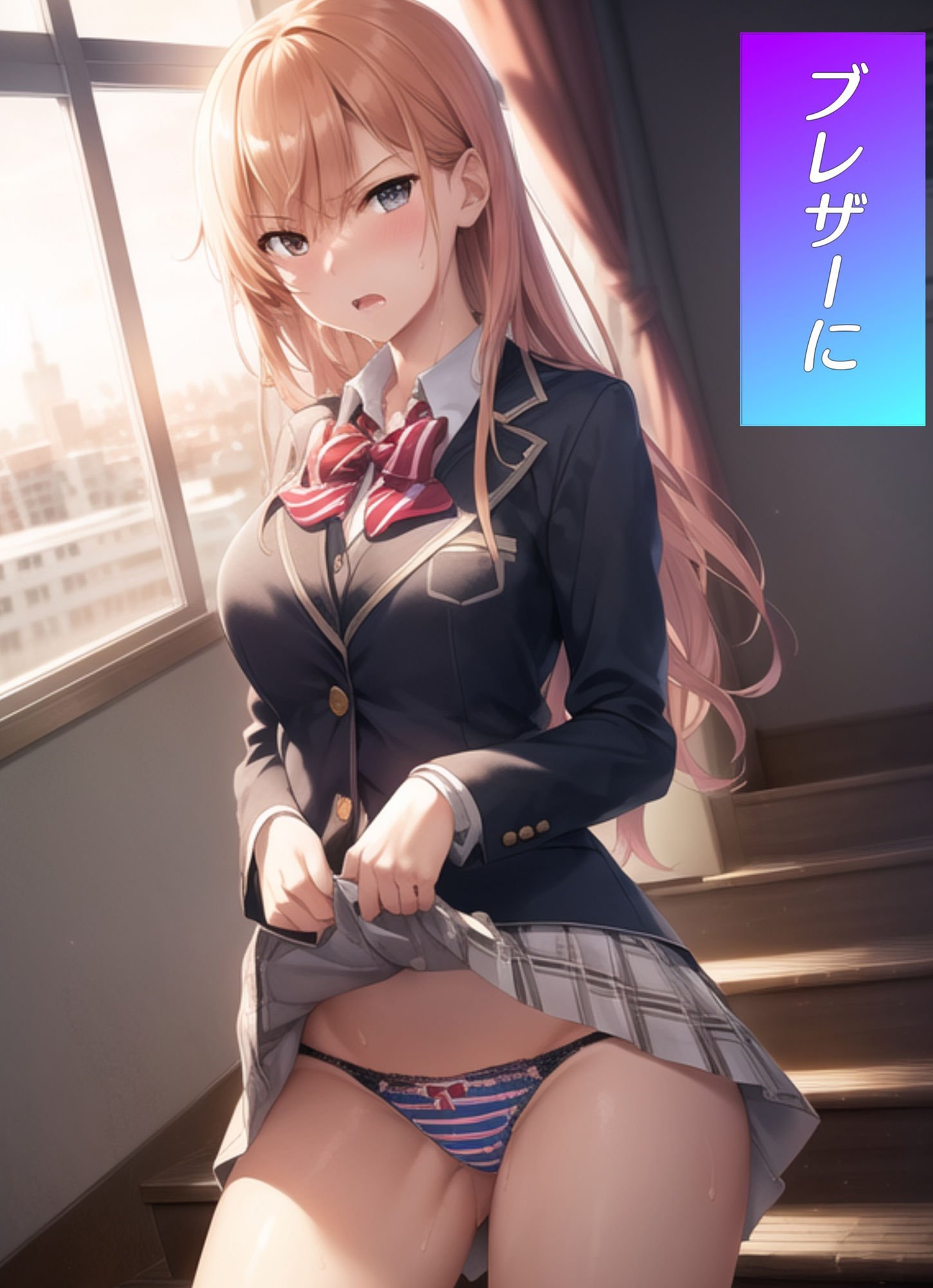 嫌な顔してパンツ見せてくれる女の子〜学園編〜