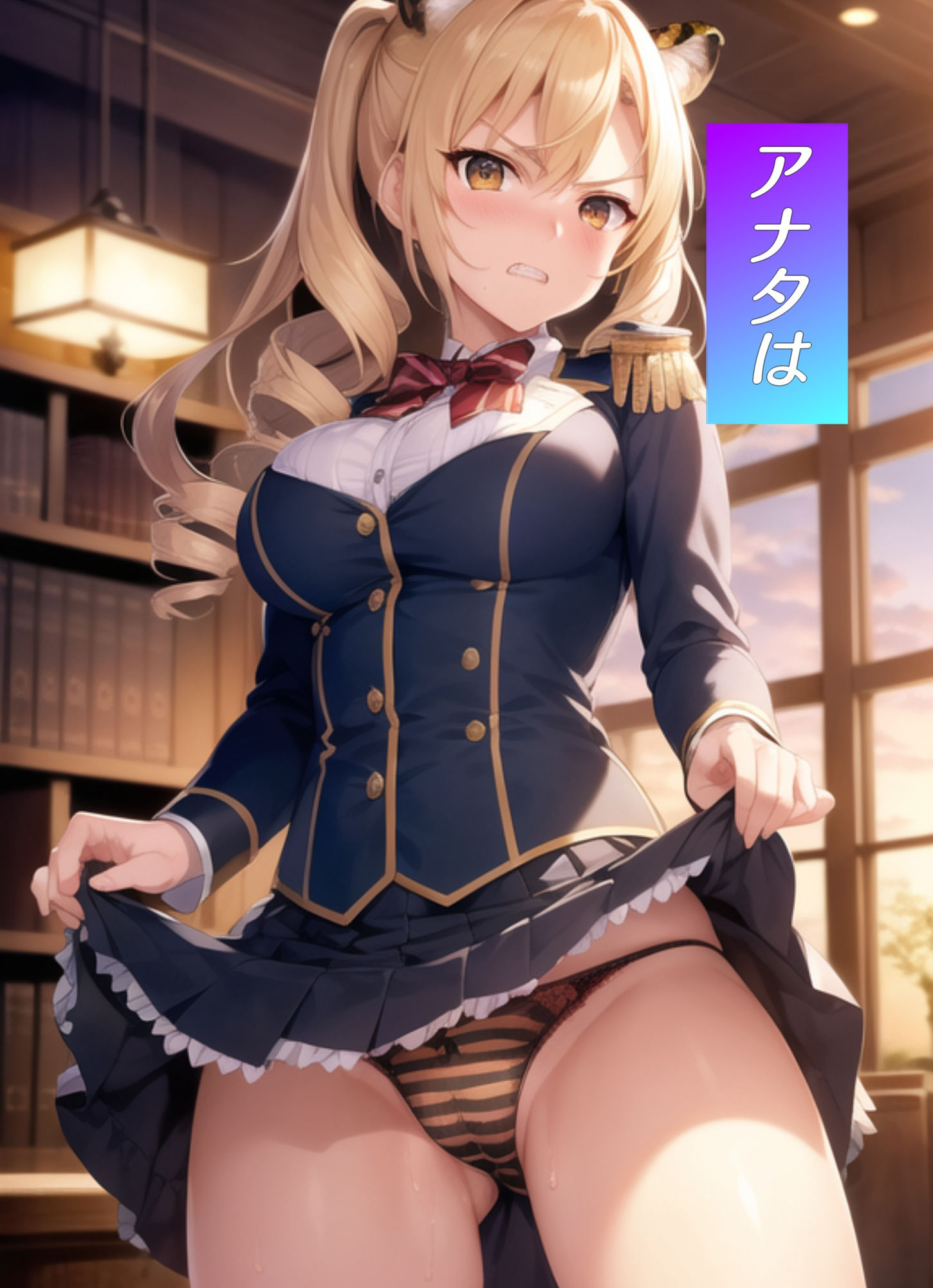 嫌な顔してパンツ見せてくれる女の子〜学園編〜