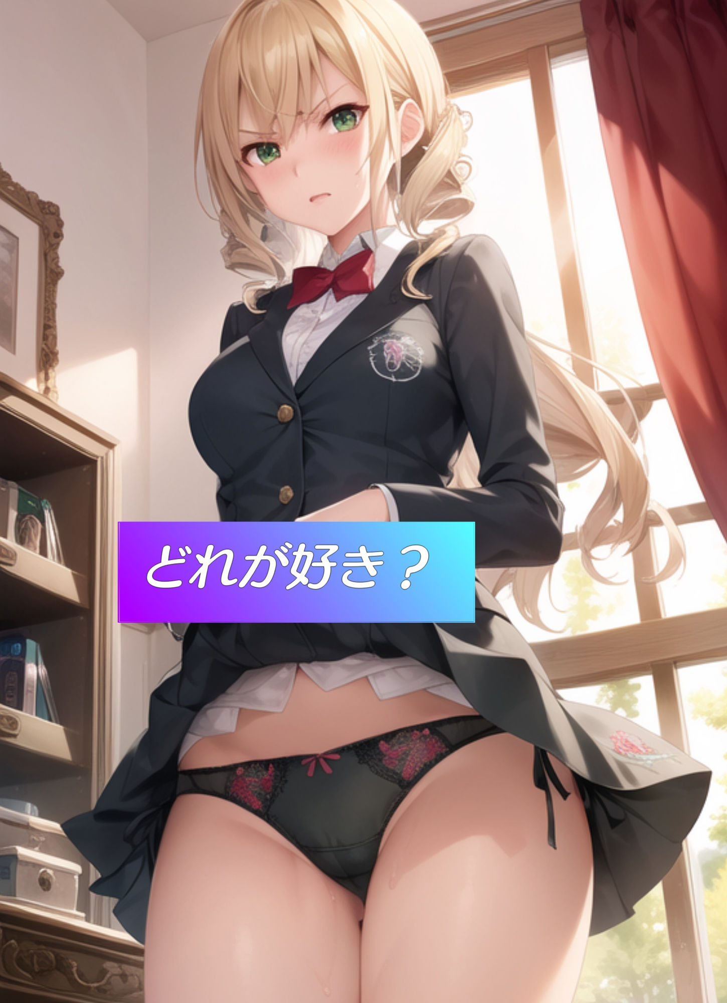 嫌な顔してパンツ見せてくれる女の子〜学園編〜