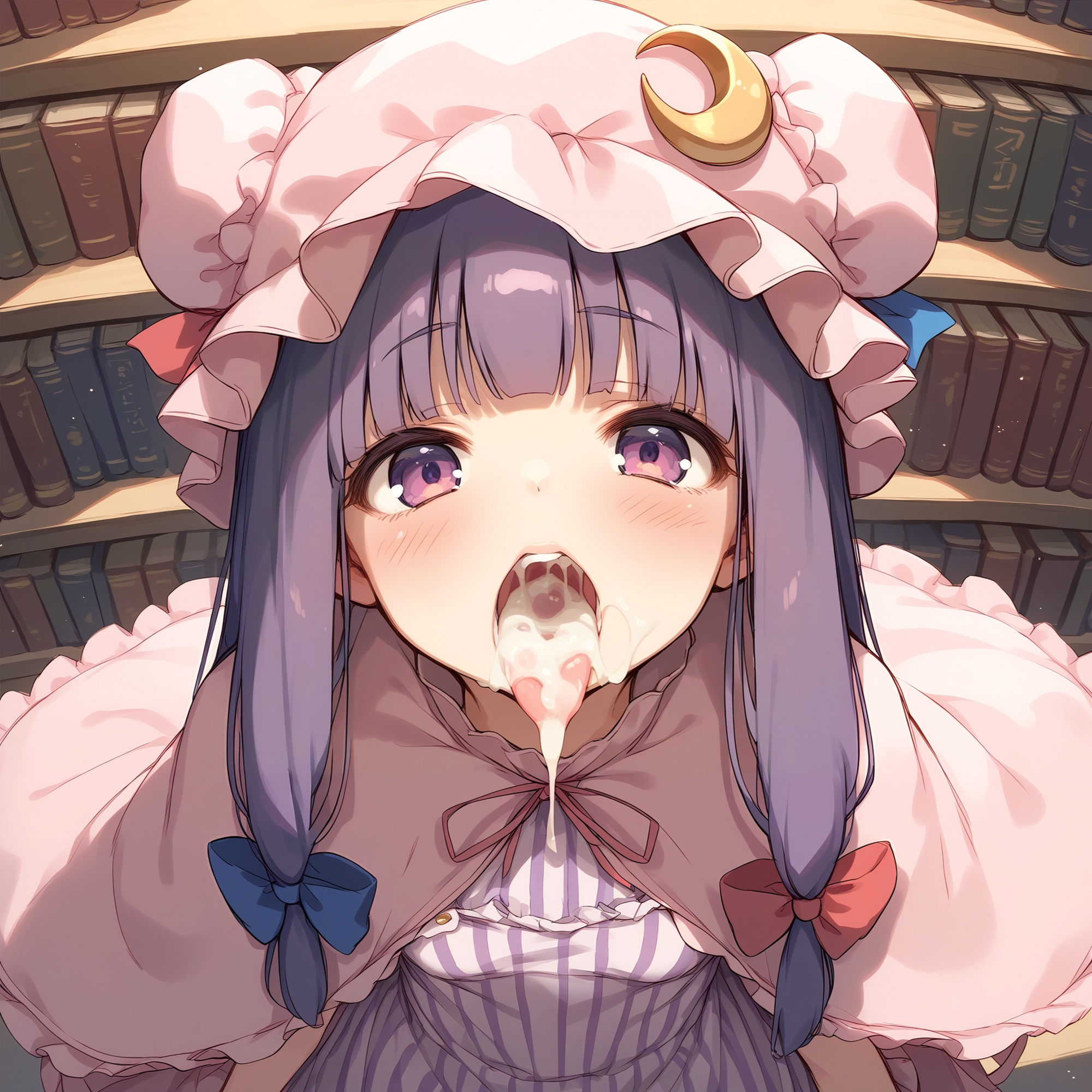 パチュリーっぽいえっちCG集