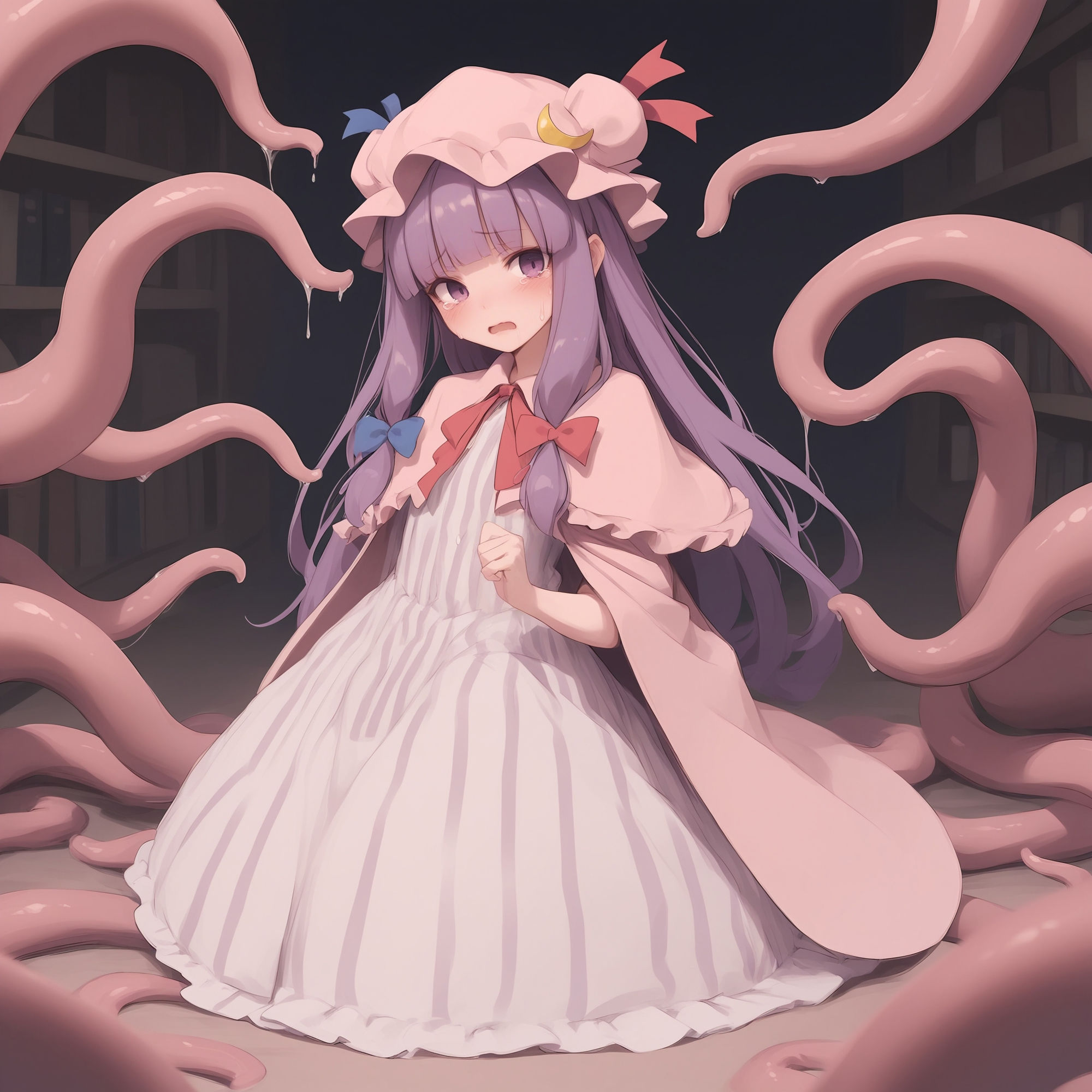 パチュリーっぽいえっちCG集