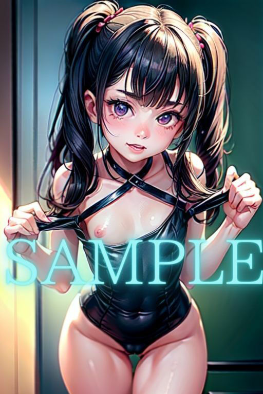 つるぺたスク水のいけない撮影会