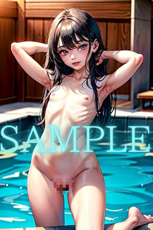 つるぺたスク水のいけない撮影会