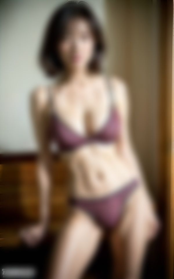 【義母】パンツ1枚義母のカラダ診断242人