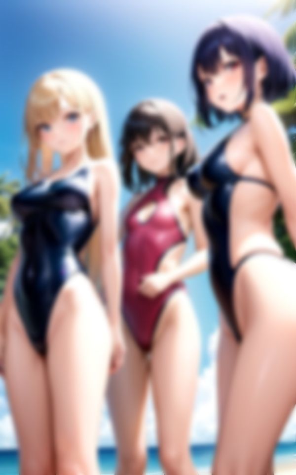 ビーチで出会った淫乱水着ギャルに初めての撮影会