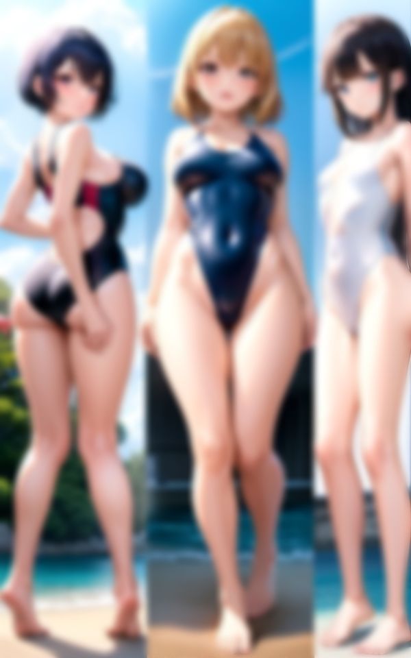 ビーチで出会った淫乱水着ギャルに初めての撮影会