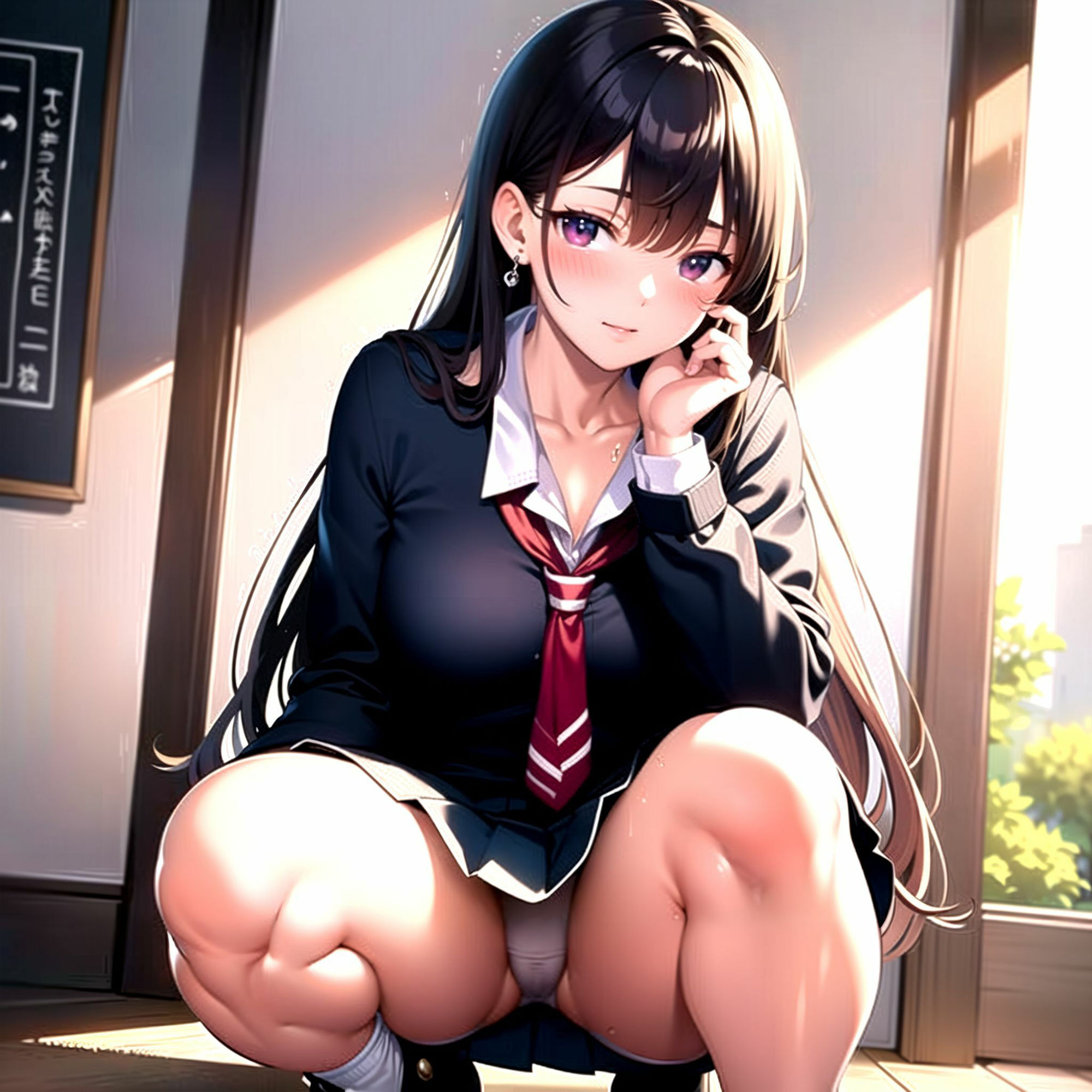 しゃがみパンチラは、良い
