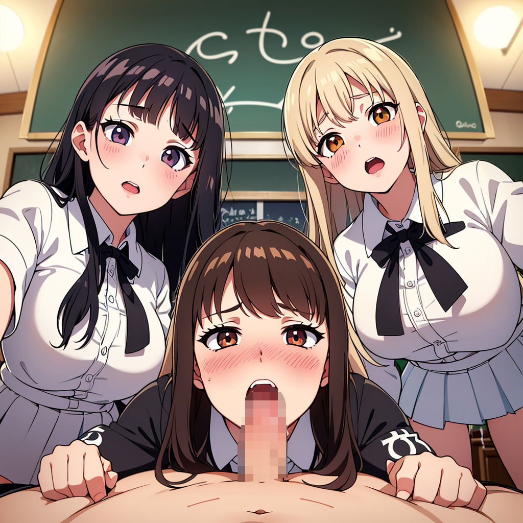 ハーレム女子校生【教室でハメまくり!】