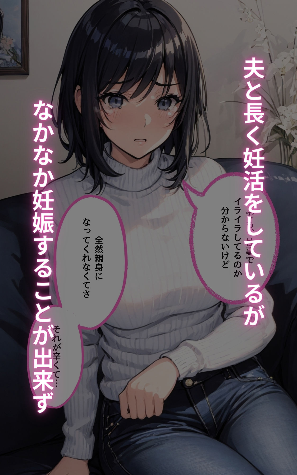 夫の精子だと妊娠できないと知っていて